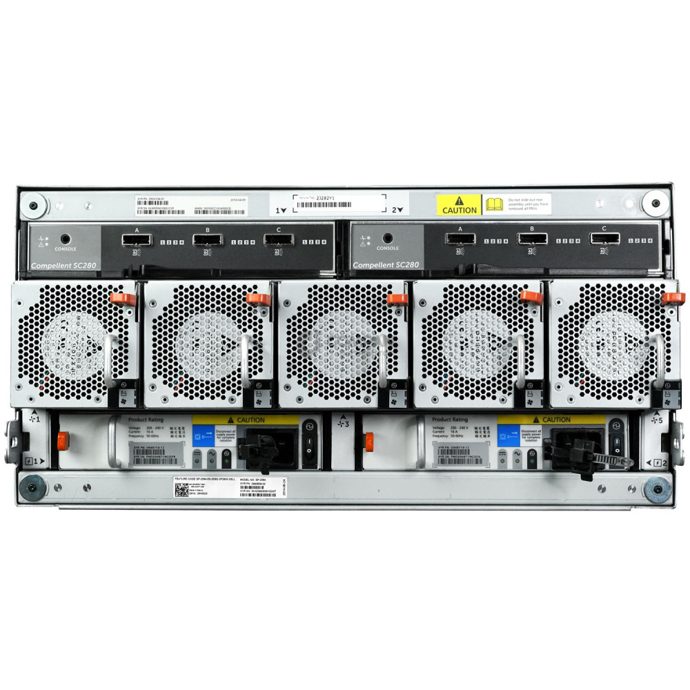 SC280 DELL COMPELLENT SC280 84-BAY LFF STORAGE ARRAY + 84 x 4TB SAS HDD